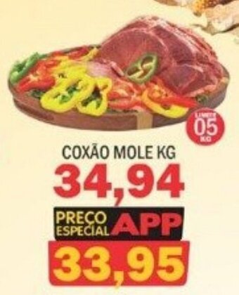 Supermercados Mendonça Coxão Mole 1kg oferta