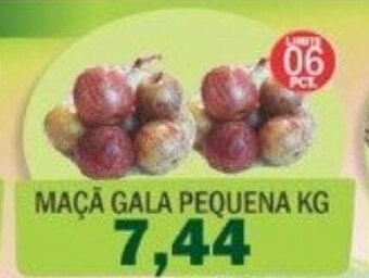 Supermercados Mendonça Maçã Gala Pequena 1kg oferta