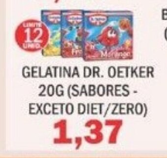Supermercados Mendonça Gelatina Dr.Oetker 20g oferta