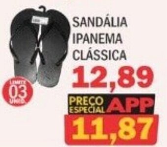 Supermercados Mendonça Sandalia Ipanema Clássica oferta