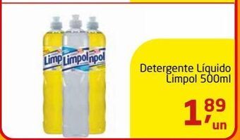 Tenda Atacado Detergente líquido limpol 500ml oferta