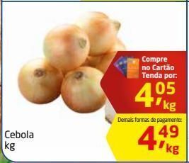 Tenda Atacado Cebola kg oferta