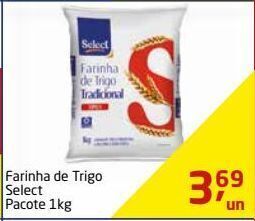 Tenda Atacado Farinha de trigo select pacote 1kg oferta