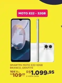 DB Supermercados Smartphone motorola e22 oferta