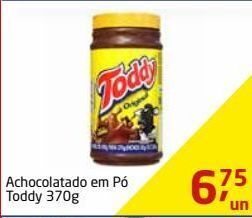 Tenda Atacado Achocolatado em pó toddy 370g oferta