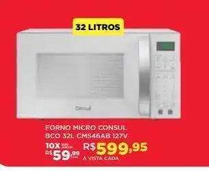 Forno microondas consul
