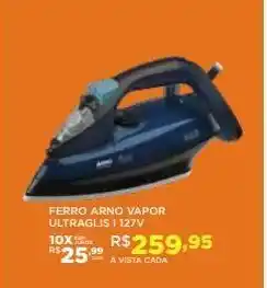 DB Supermercados Ferro a vapor arno 127v oferta