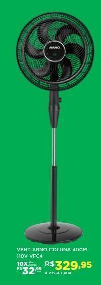 DB Supermercados Ventilador coluna arno 40cm oferta