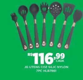 DB Supermercados Jg utensílios de cozinha nylon oferta