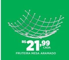 Fruteira mesa aramado