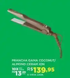 Prancha para cabelo gama
