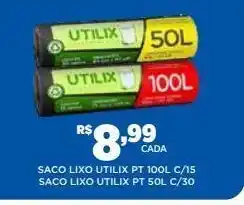 DB Supermercados Saco de lixo utilix 100l oferta