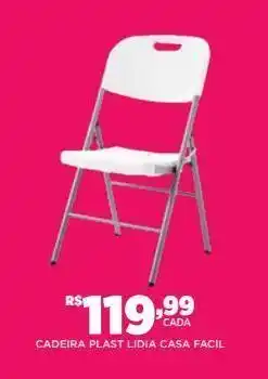 DB Supermercados Cadeira plast lidia oferta