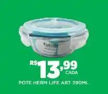 DB Supermercados Pote hermético life 390ml oferta