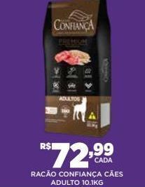 DB Supermercados Ração para cães confiança 10.1kg oferta