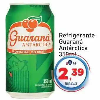 Tonin Superatacado Refrigerante guaraná antarctica 350ml oferta