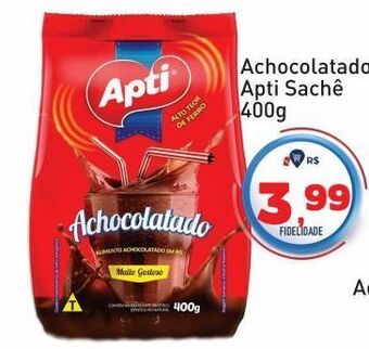 Tonin Superatacado Achocolatado apti sachê 400g oferta