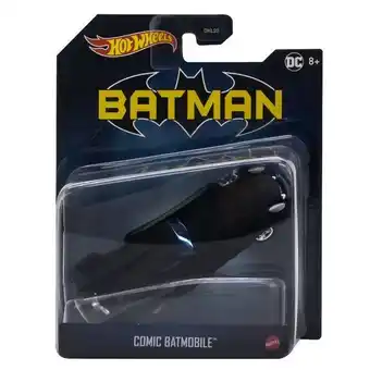 Hot wheels batman comic batmobile - mattel
