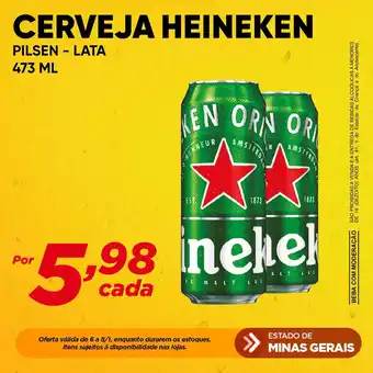 Dia Cerveja Heineken 473ml oferta