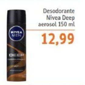 Desodorante Nivea Deep Aerosol 150ml