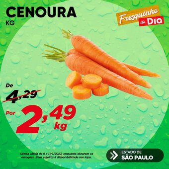 Dia Cenoura 1kg oferta