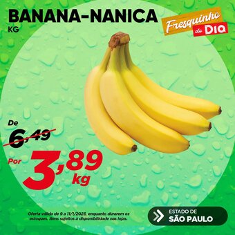 Dia Banana Nanica 1kg oferta