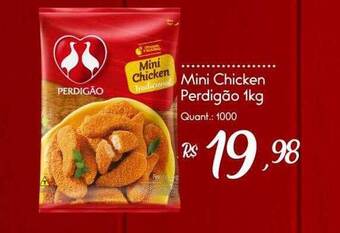 Giassi Supermercados Mini chicken perdigão oferta
