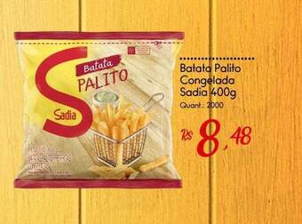 Giassi Supermercados Batata palito congelada sadia oferta