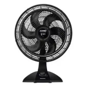Novo Mundo Ventilador de mesa ve3200b turbo 2 em 1 arno preto 127v oferta