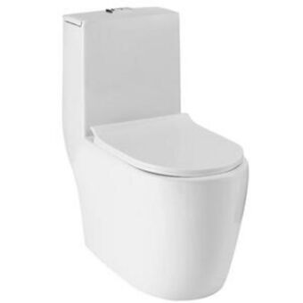 Vaso sanitário monobloco amazonita pingoo.casa - branco