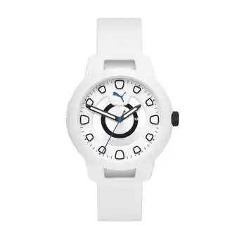 C&A Relógio puma analógico com calendario branco p5009 oferta