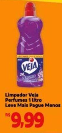 Limpador Veja Perfumes 1L Leve mais Pague menos