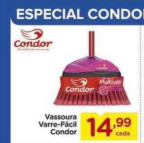Carrefour Vassoura varre-fácil condor oferta