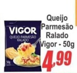 Serrano Supermercado Queijo Parmesão Ralado Vigor 50g oferta