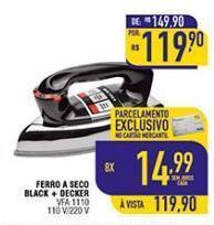 Mercantil Rodrigues Ferro a seco black & decker oferta