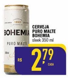 Mercantil Rodrigues Cerveja puro malte bohemia 350ml oferta