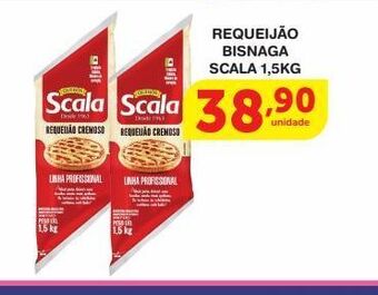 Roldão Requeijão bisnaga scala 1,5kg oferta