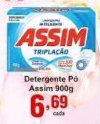 Rossi Supermercado Detergente Po Assim 900g oferta