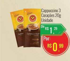 Mart Minas Cappuccino 3 Corações 20g oferta