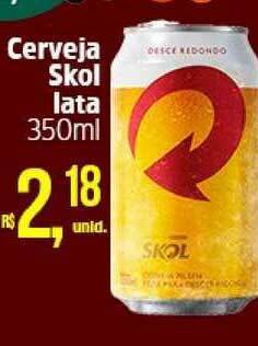 Cerveja Skol 350ml