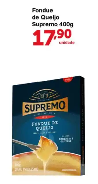 Roldão Fondue de Queijo Supremo 400g oferta