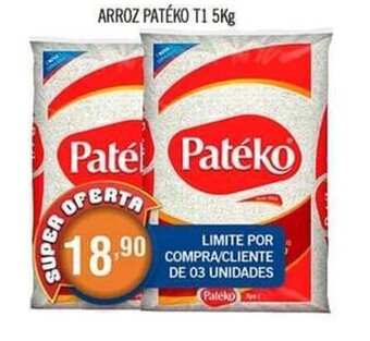 Arroz Pateko T1 5kg