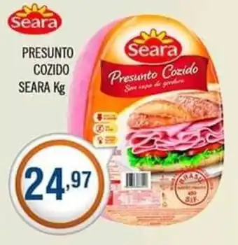 Central Supermercados Presunto Cozido Seara 1kg oferta