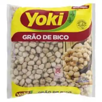 Supermercados Mundial Grão de bico yoki 500g oferta