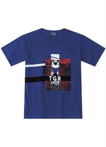 Posthaus Tigor t tigre - camiseta menino azul oferta