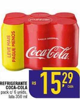 Mercantil Rodrigues Refrigerante coca-cola oferta