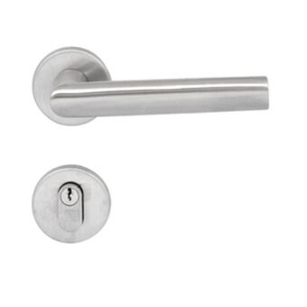 Leroy Merlin Fechadura para porta de entrada escovado 55mm comum com roseta 892 la fonte oferta
