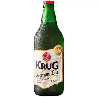 Super Nosso Cerveja krug german pils puro malte 600ml oferta
