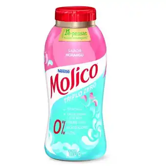 Super Lagoa Iogurte nestle molico morango 170g oferta
