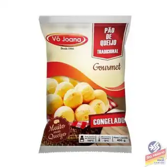 Supermercados Santa Helena Pao de queijo vo joana tradicional 1kg oferta